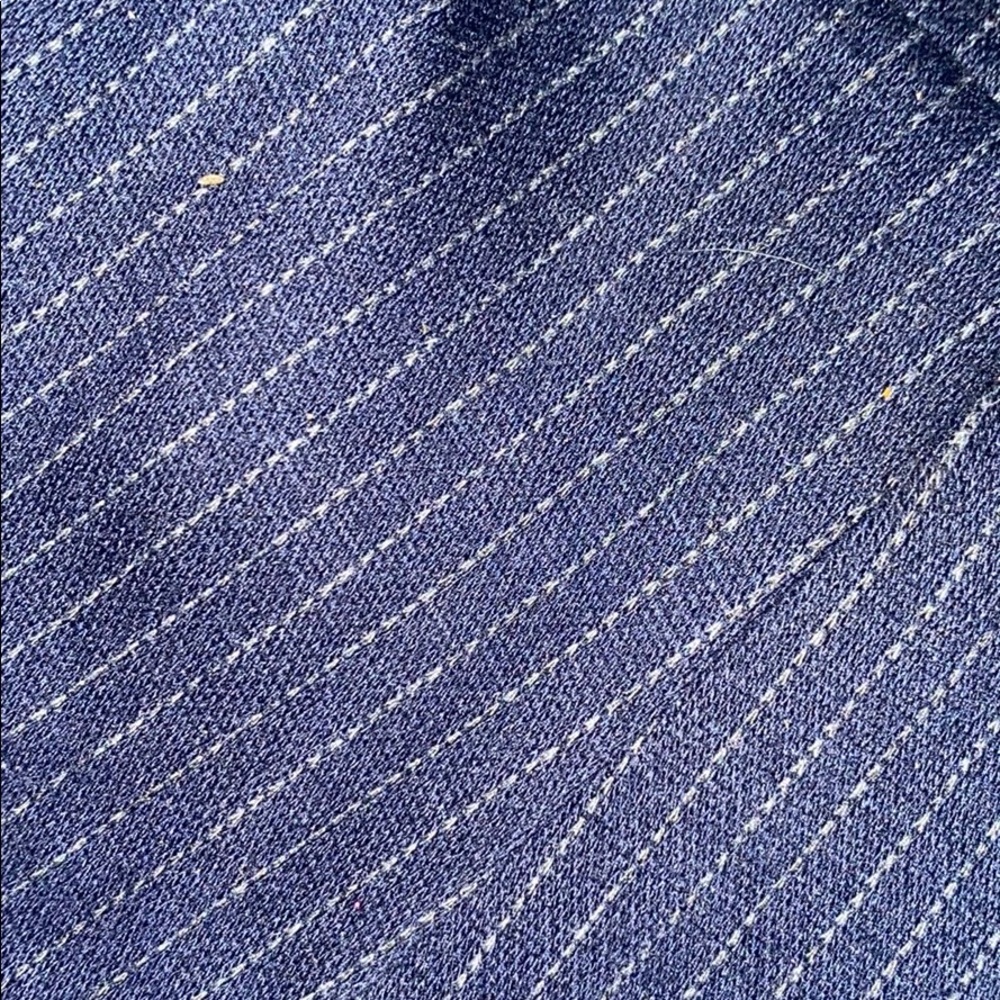 Wide leg pin stripe romper - Picture 3 of 3